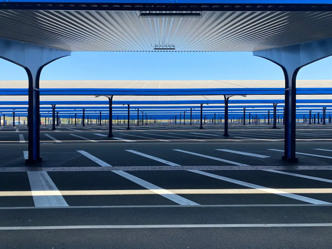 Photo Empty airport gates