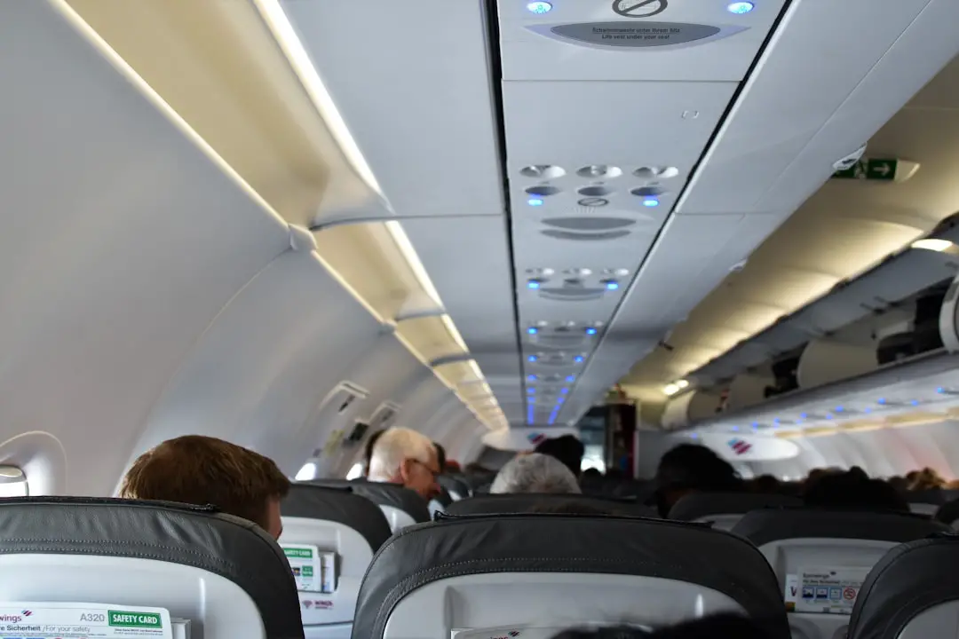 Photo Airline seat dimensions