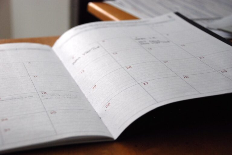Photo Airline calendar