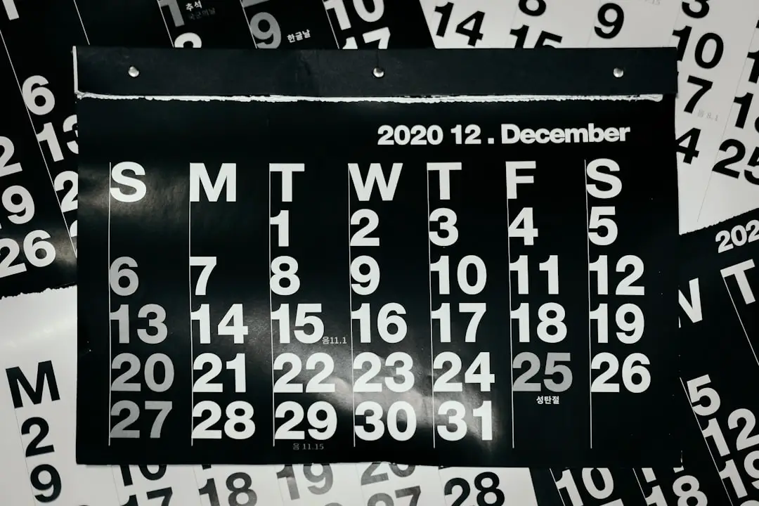 Photo Calendar heatmap