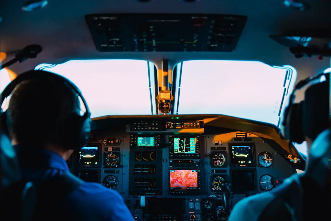 Photo Airplane interior