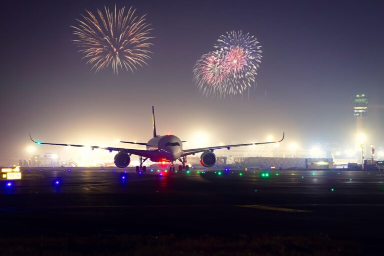 Photo Airplane landing