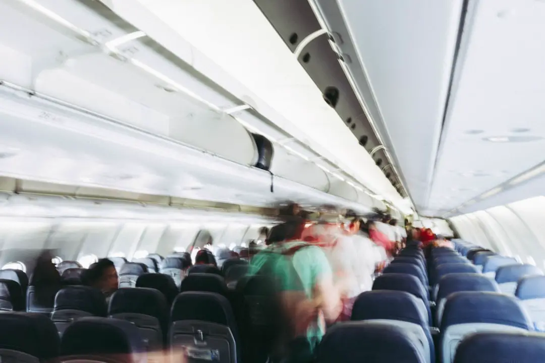 Photo Airplane interior
