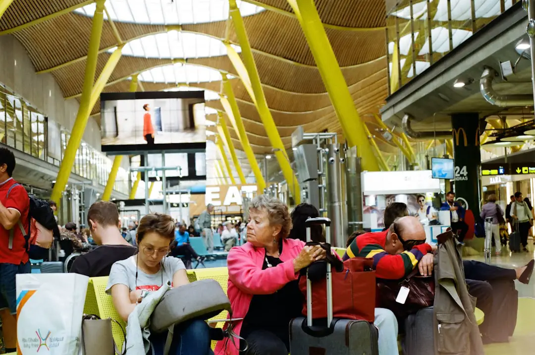 Photo Busy airport