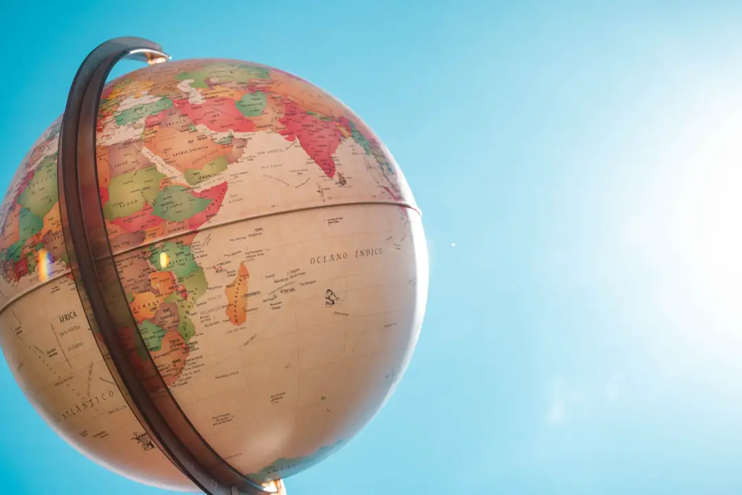 Photo World map