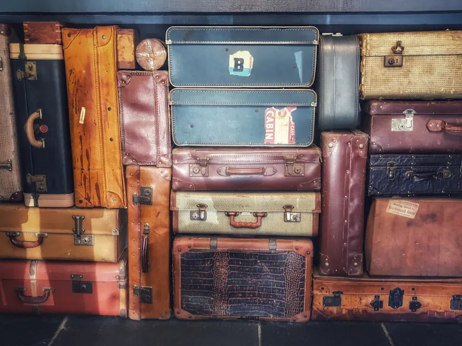Examples of prohibited and restricted items at an airport security checkpoint