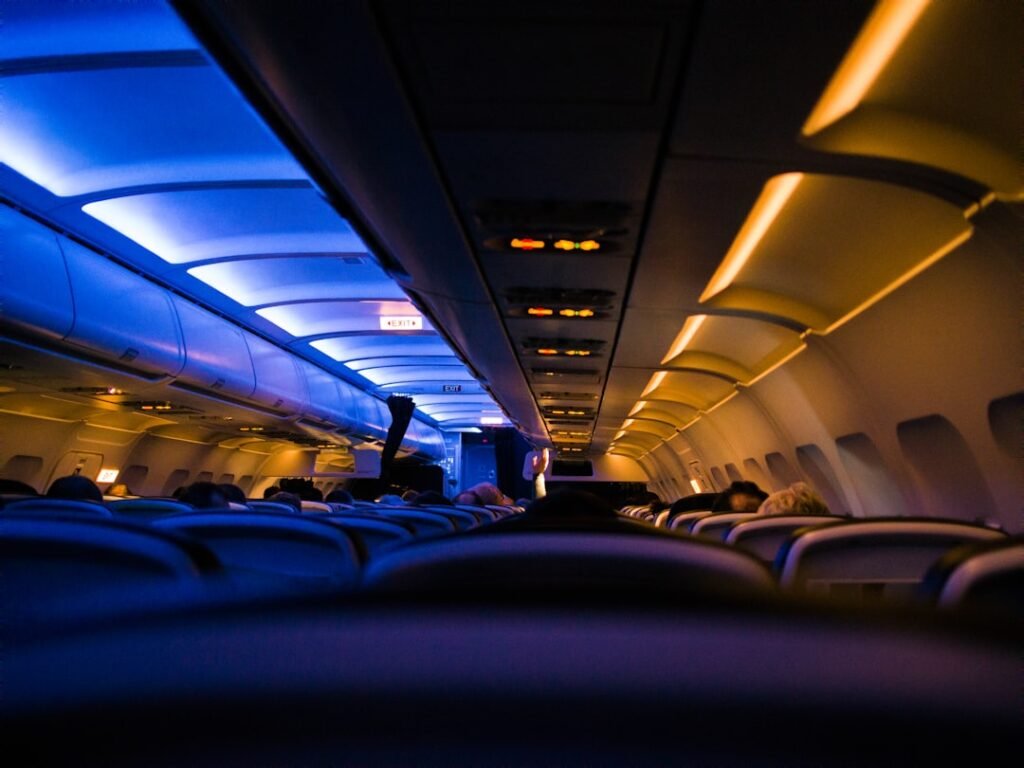 Photo Airplane interior