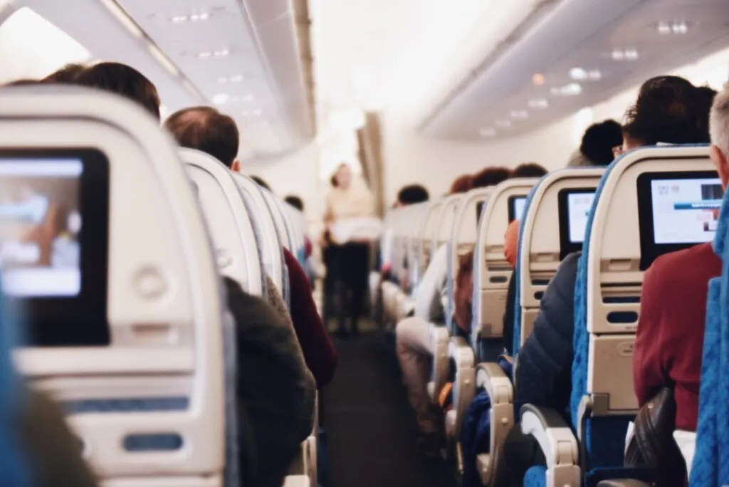 Photo Airplane interior