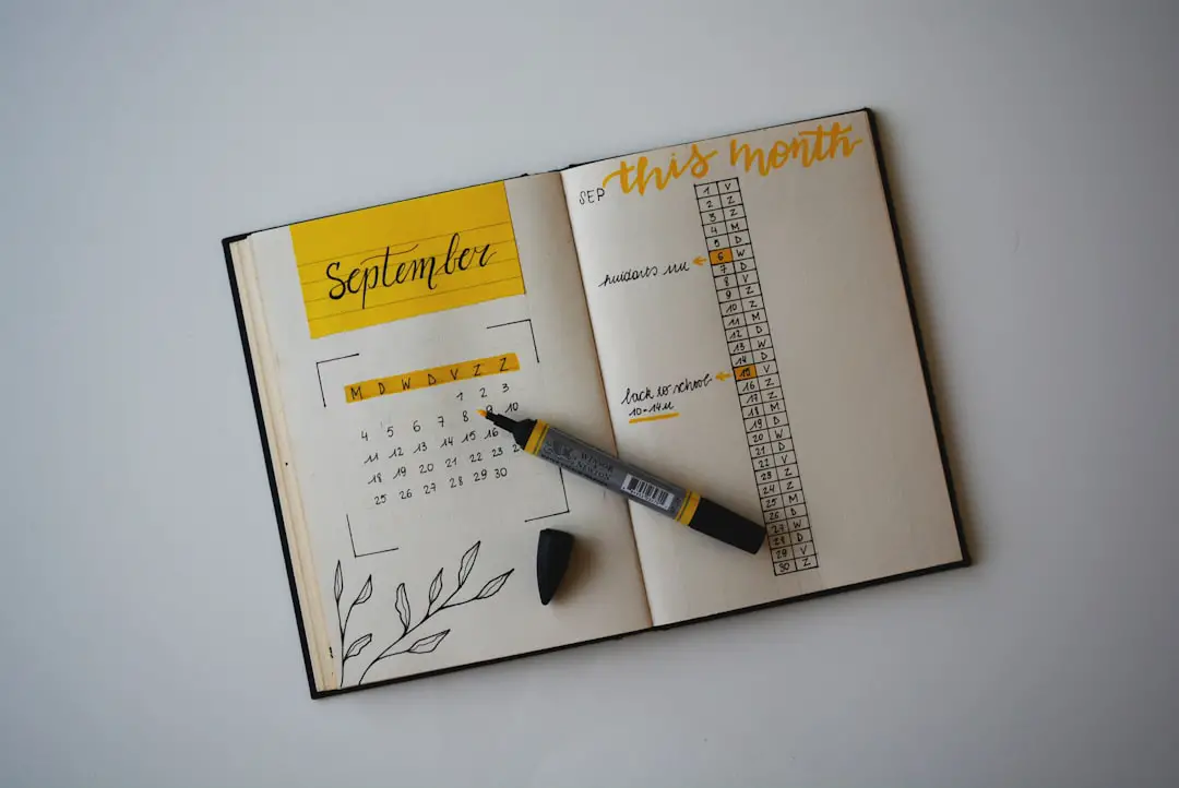Photo Flight calendar