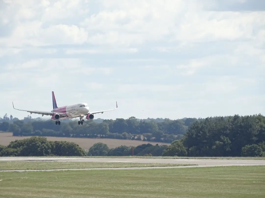 Photo Airplane landing
