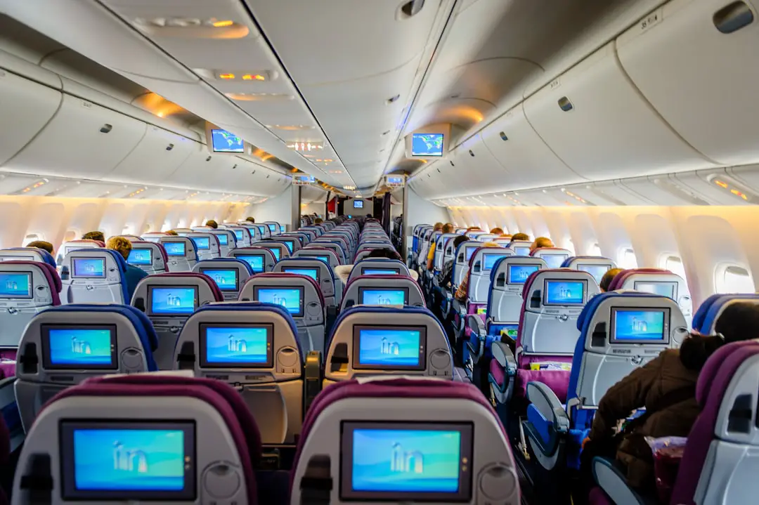 Photo Airplane interior