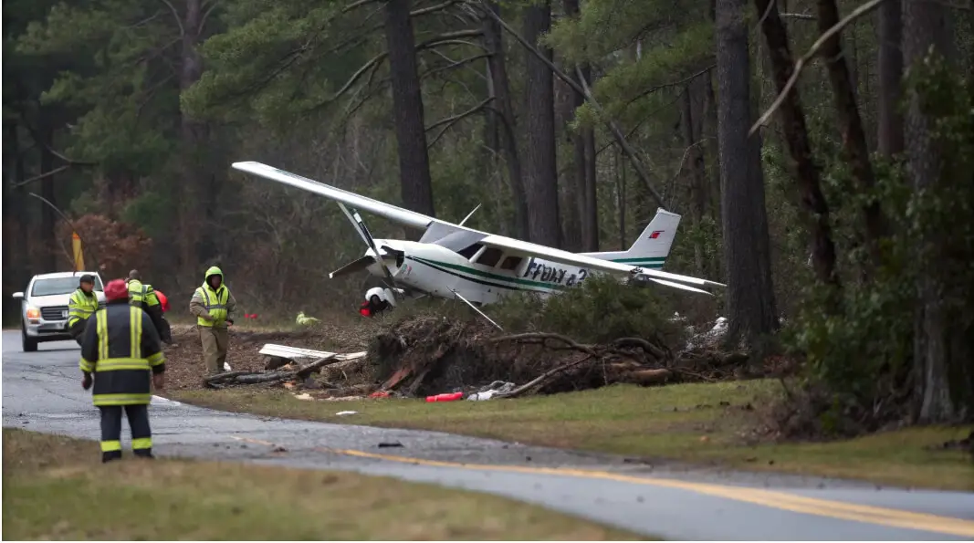 Skydiving Plane Crashes Into Woods Near New Jersey Airport