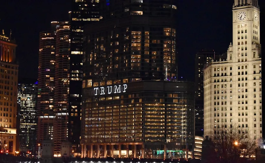 How many hotels does Trump own? Hotel property representing Trump's hospitality portfolio