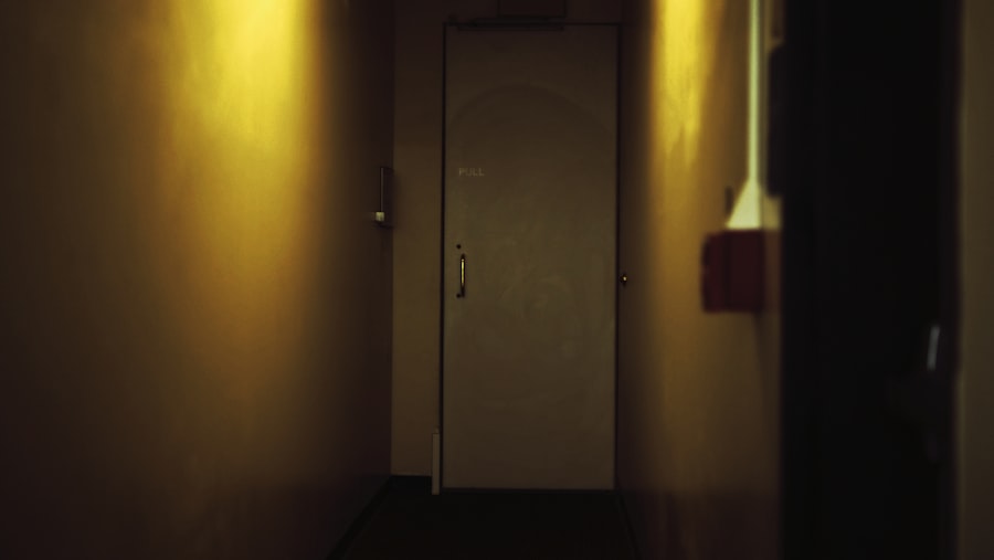 secure hotel room door