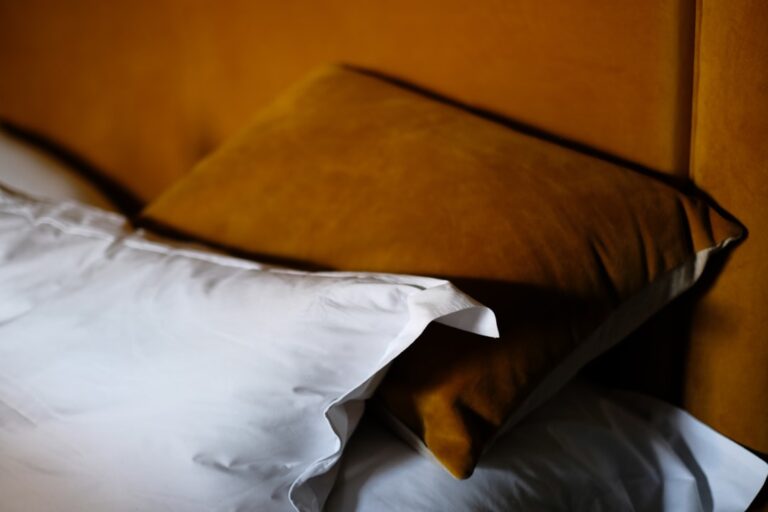 Photo hotel pillows comfortable