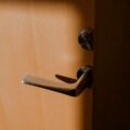 Photo secure hotel door