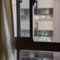 Photo secure hotel room door