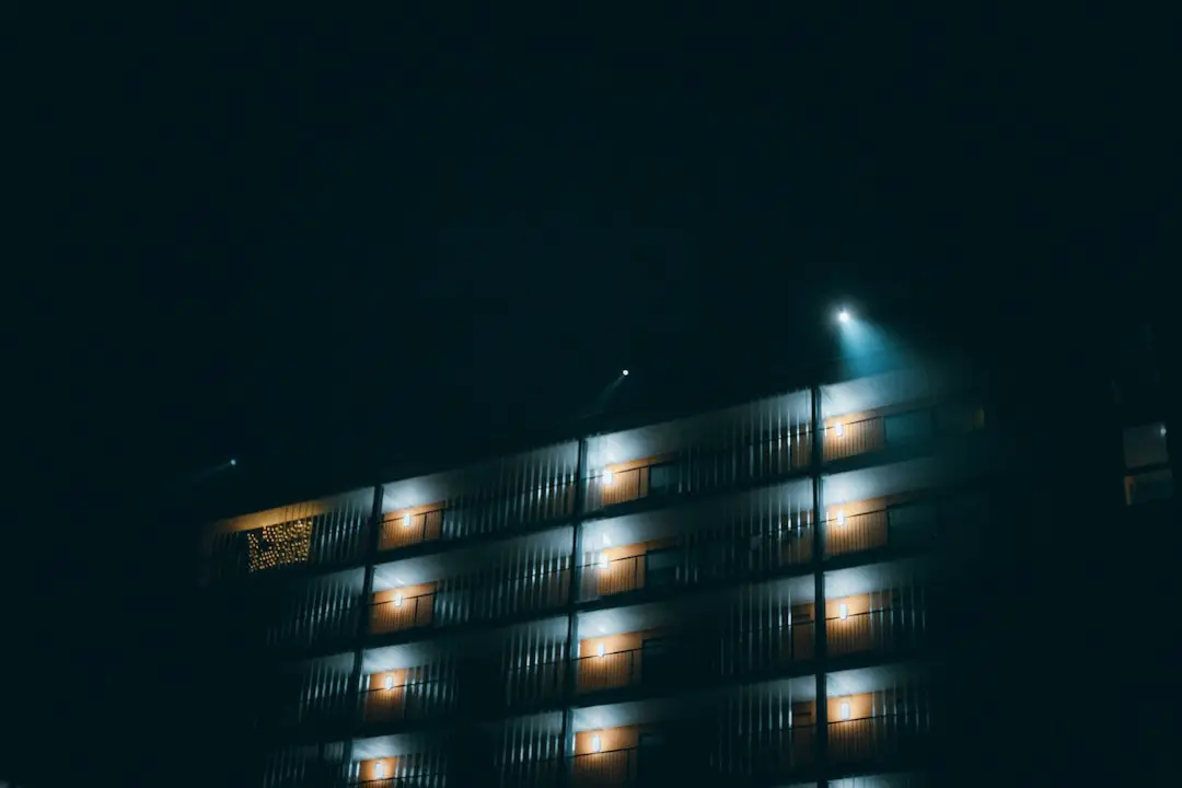 Photo haunted hotel