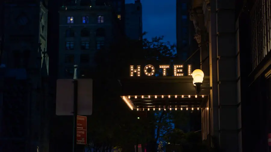Photo expensive hotel New York City