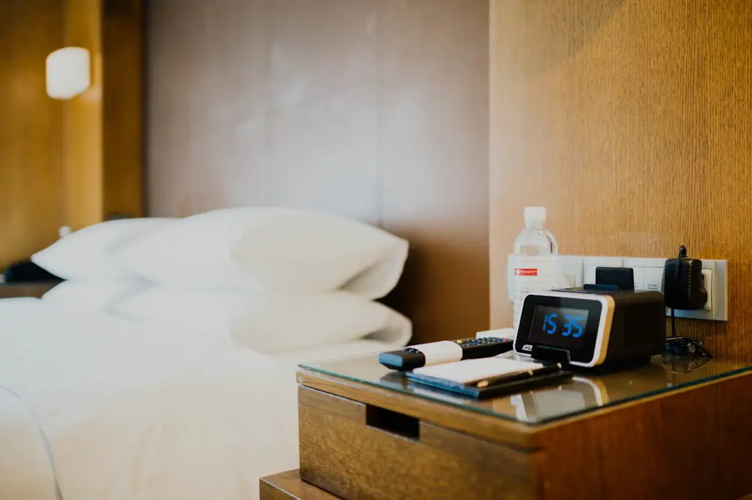 Photo vape in hotel room