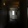 Photo secure hotel room door
