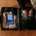 Photo measure luggage