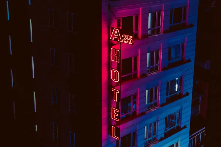 Aloft Hotels exterior showing contemporary architecture in an urban location