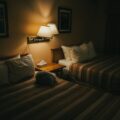 Photo book hotel room