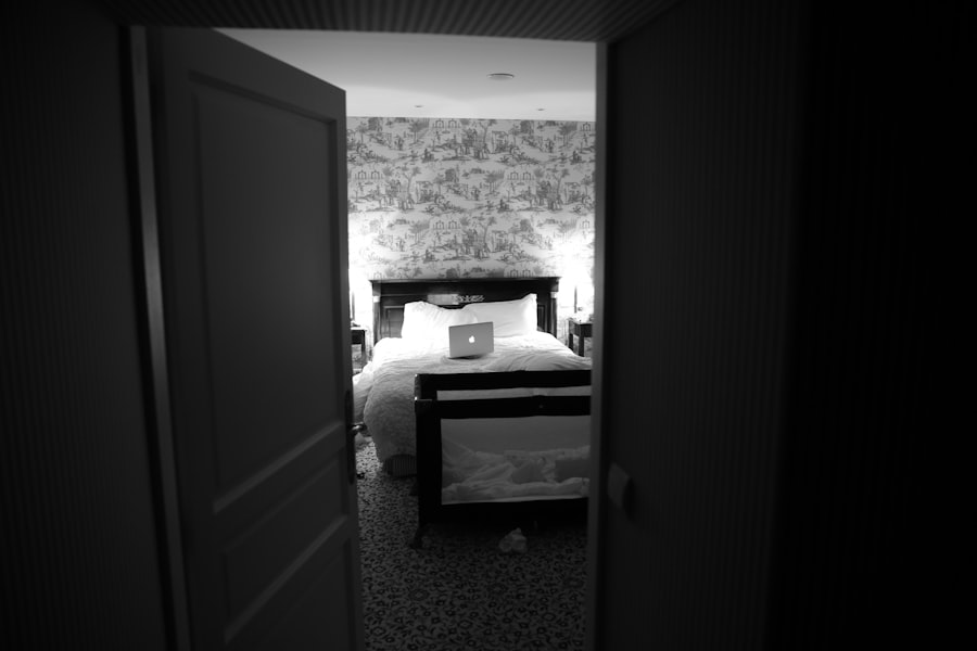 Photo book hotel room
