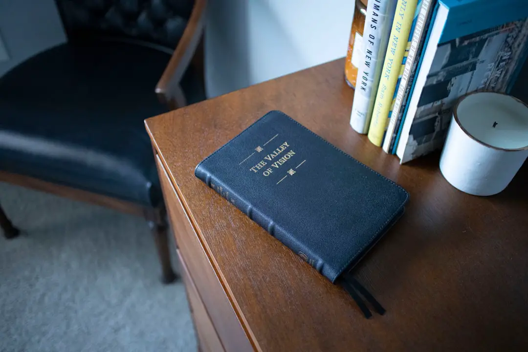 Photo bibles in hotel rooms
