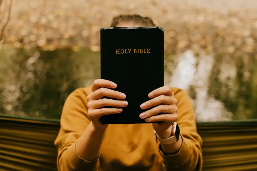 Photo bibles in hotel rooms