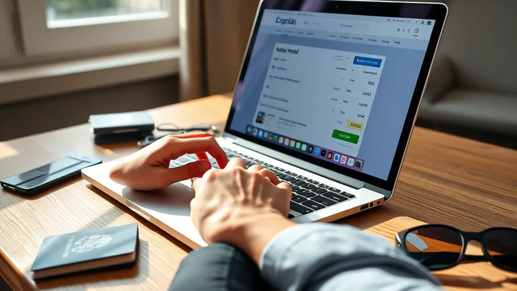 accessing hotel reservation details