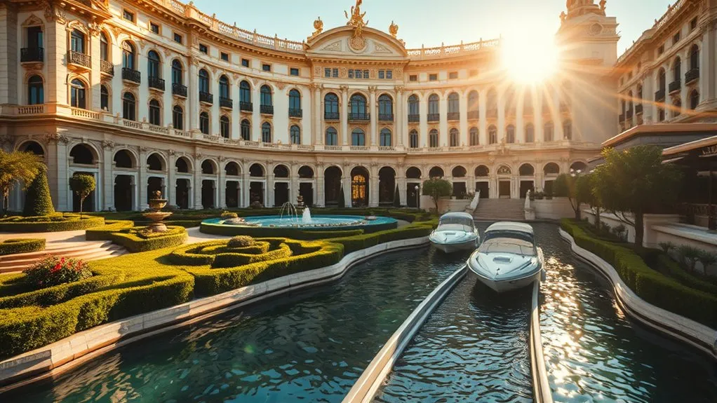 Who Owns Venetian Hotel Architectural design depicting Sheldon Adelson's original vision for The Venetian Resort Las Vegas