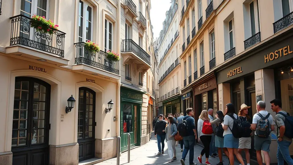 affordable lodging in paris