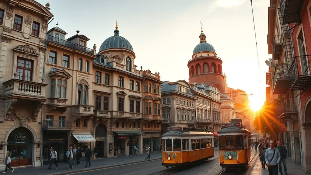 architectural landmarks in beyoglu