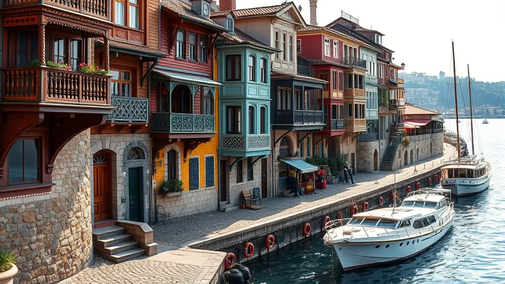 History of Arnavutkoy: What Tourists Should Know Row of pastel-colored Ottoman-era wooden houses on Arnavutköy’s waterfront