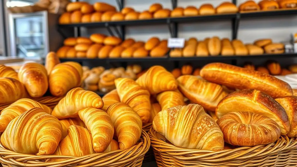 artisan breads freshly baked