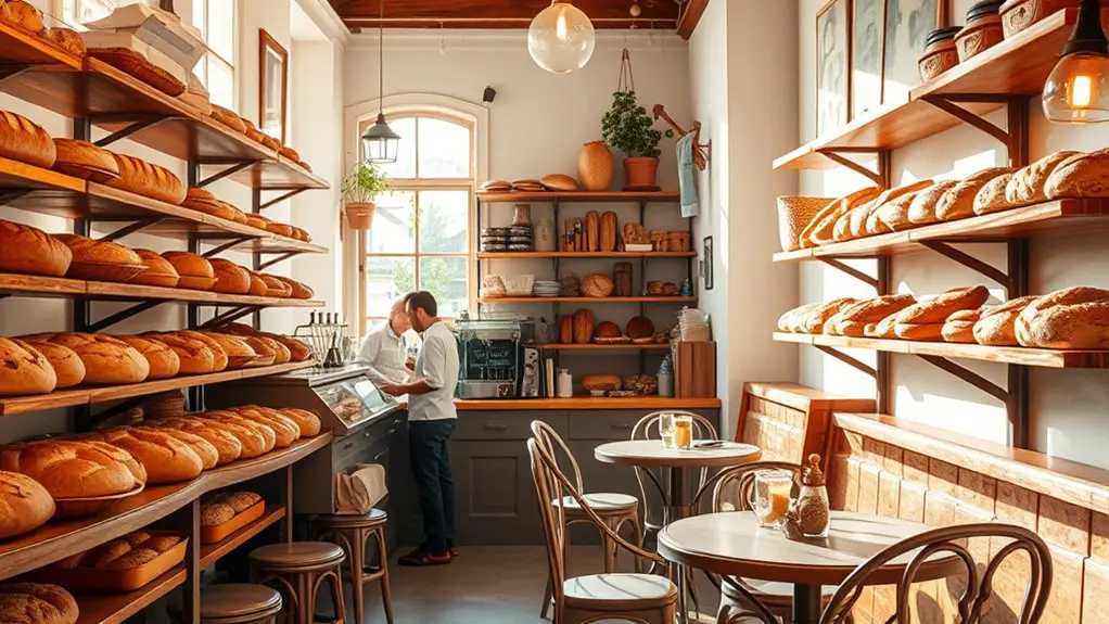 artisanal breads and pastries