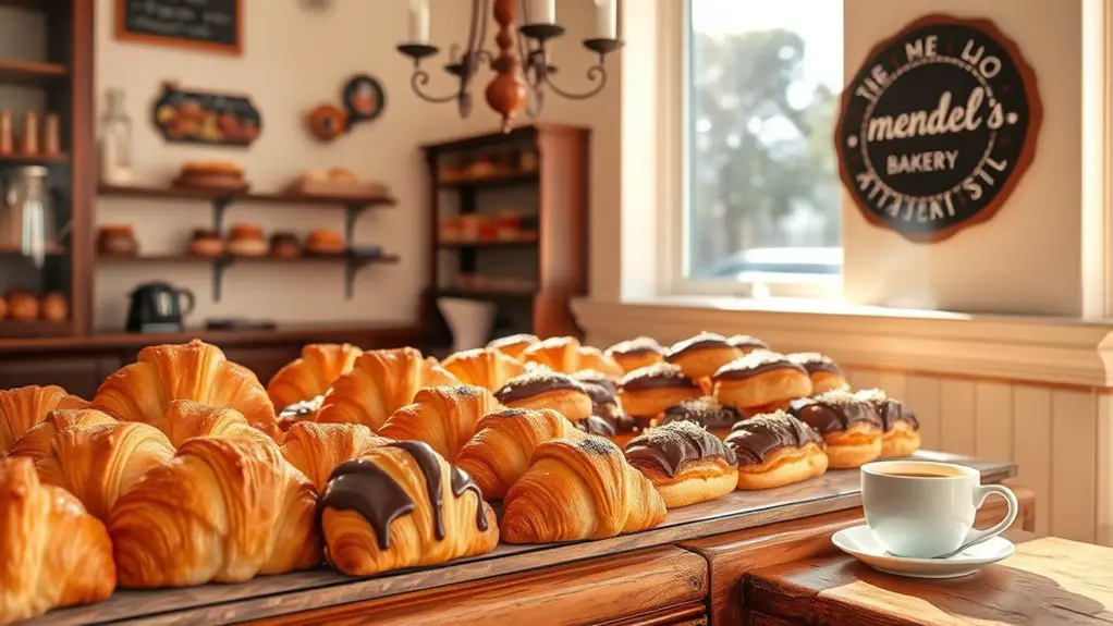 artisanal pastries and coffee