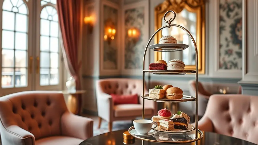 artistic afternoon tea experience