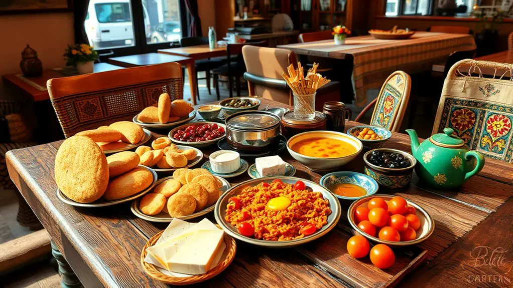 authentic affordable turkish breakfast