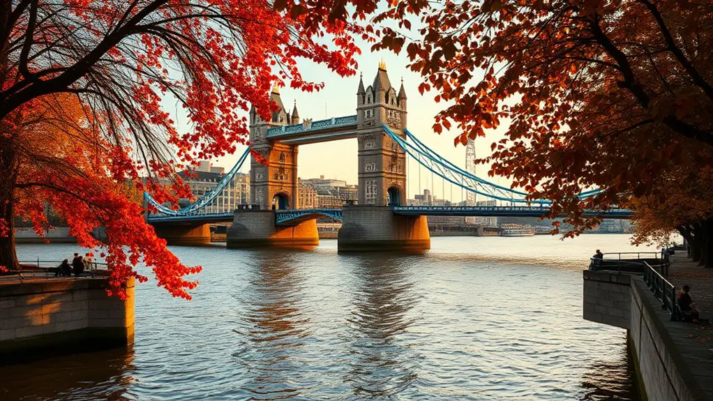 autumn charm in london