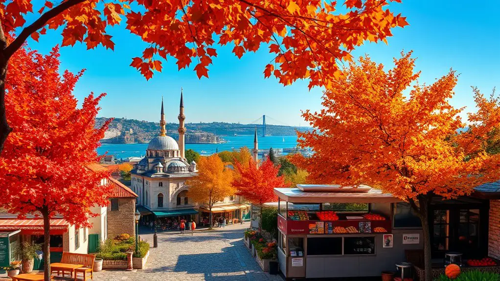 autumn magic in istanbul