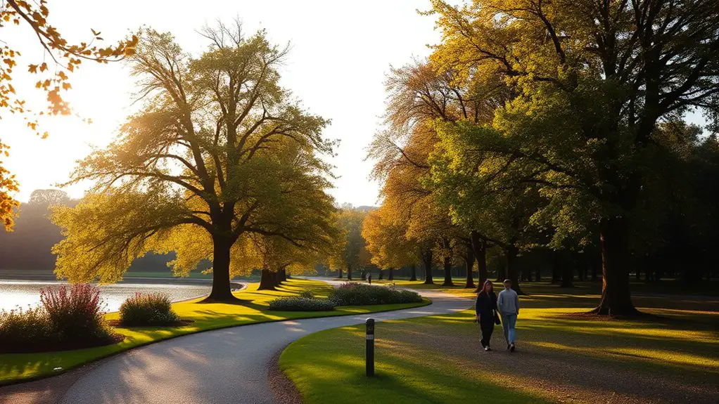 autumn strolls in tranquility