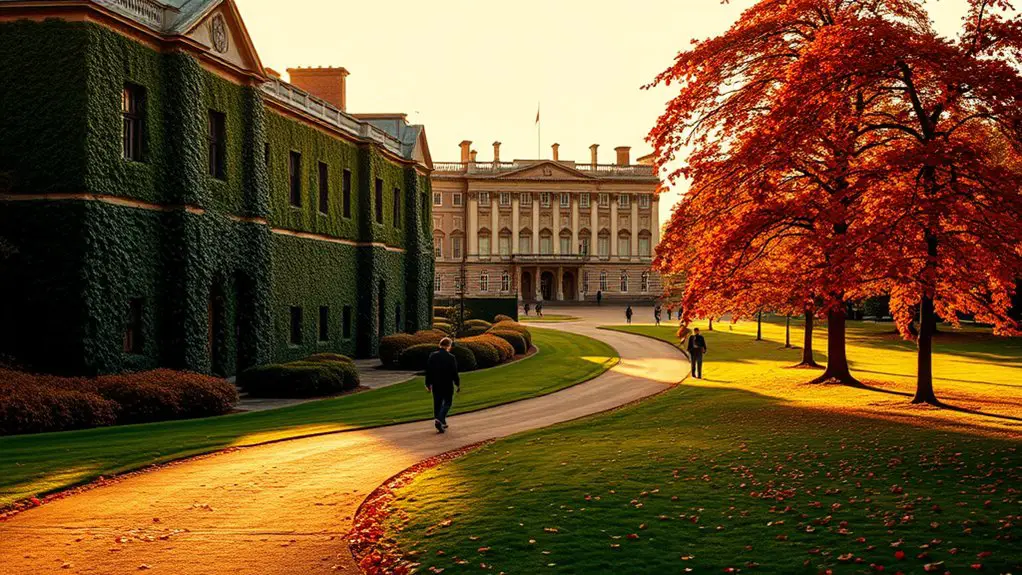 autumn tranquility at kensington