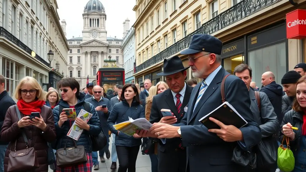 avoiding london tourist scams