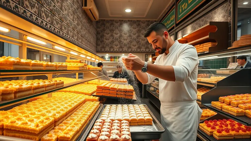 baklava and turkish sweets