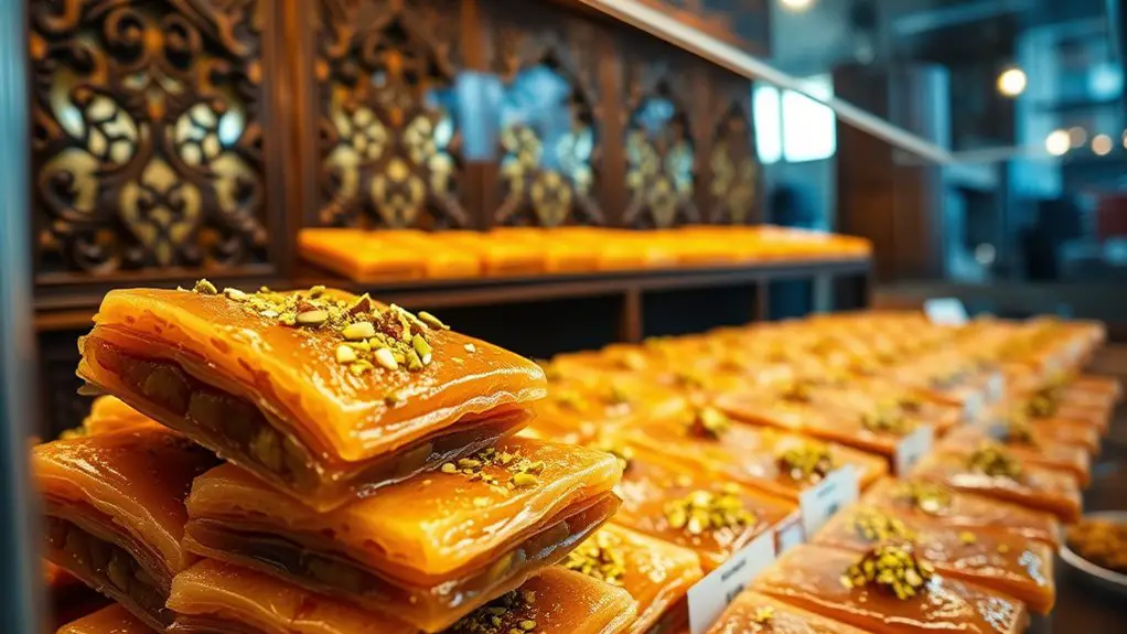 baklava sweet shops istanbul