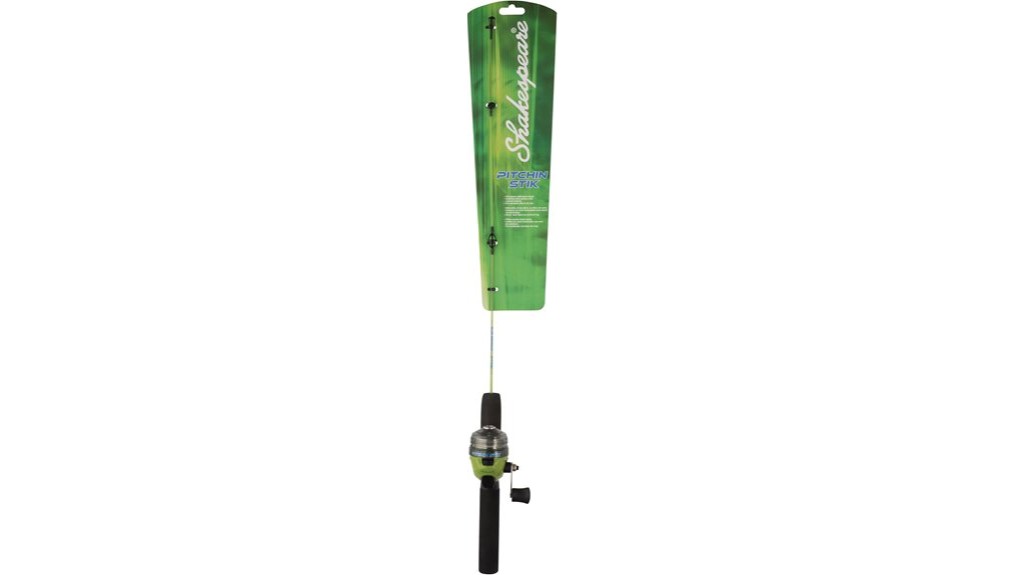 beginner friendly fishing rod combo