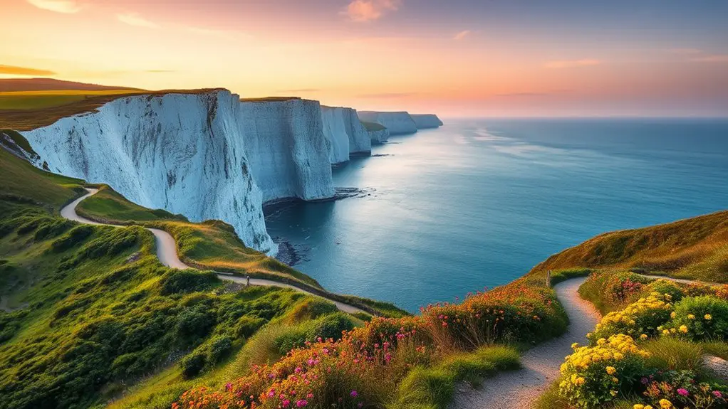 breathtaking chalk coastline adventure